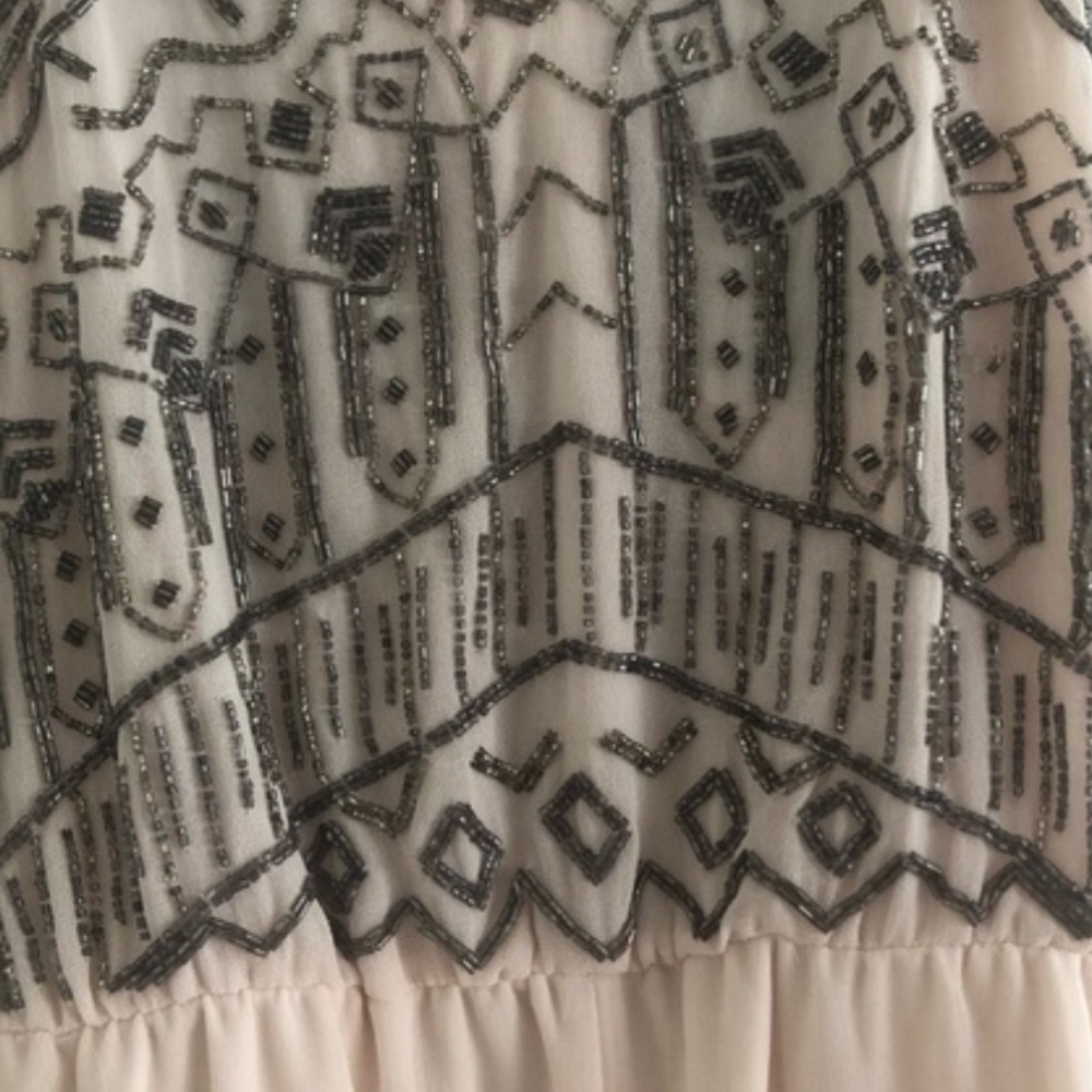 ZARA SOFT PINK BEADED ROMPER 💕 - Picture 5 of 5